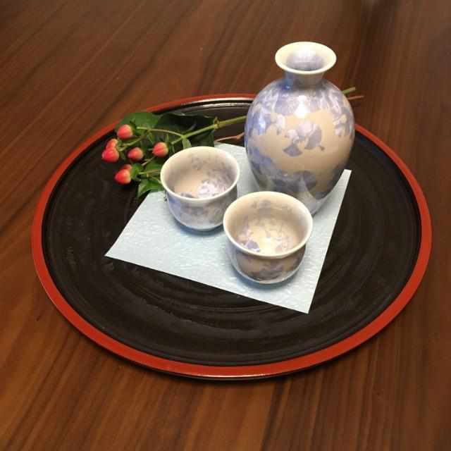 【徳利】花結晶 (銀藤) 徳利 | 京焼-清水焼 | 陶葊 - Image 2