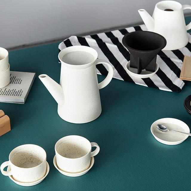 【有田焼】2016/ ビッグゲーム コーヒーカップ S (ホワイトスプリンクル) - Image 4