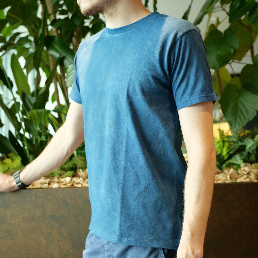 【Tシャツ】天然インディゴ(一色染め) | 藍染 | インディゴ気仙沼 - Image 12