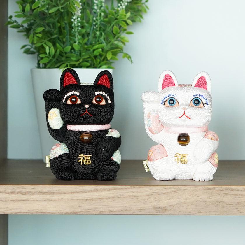 【招き猫】風水DX (黒) M | 江戸木目込み | 柿沼人形 - Image 12