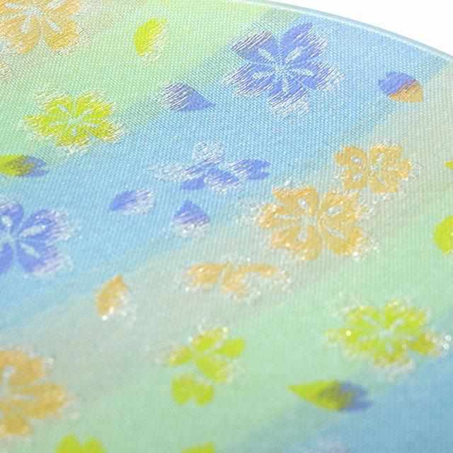 【お皿】 ORI-ZARA (桜) ブルー S|西陣織 - Image 6