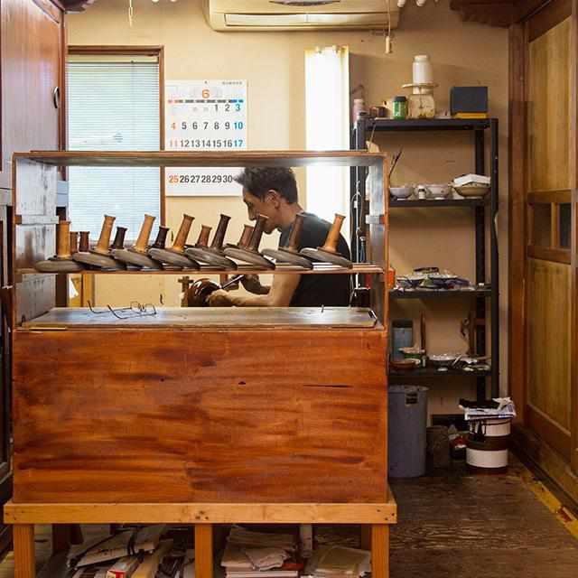 【輪島塗】楽 KOKEMUSU 漆スクリーン 長方形コンポジション - Image 5