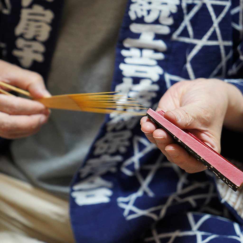 【扇子】女持 馬 本煤竹 | 江戸扇子|雲錦堂 深津扇子店 - Image 9