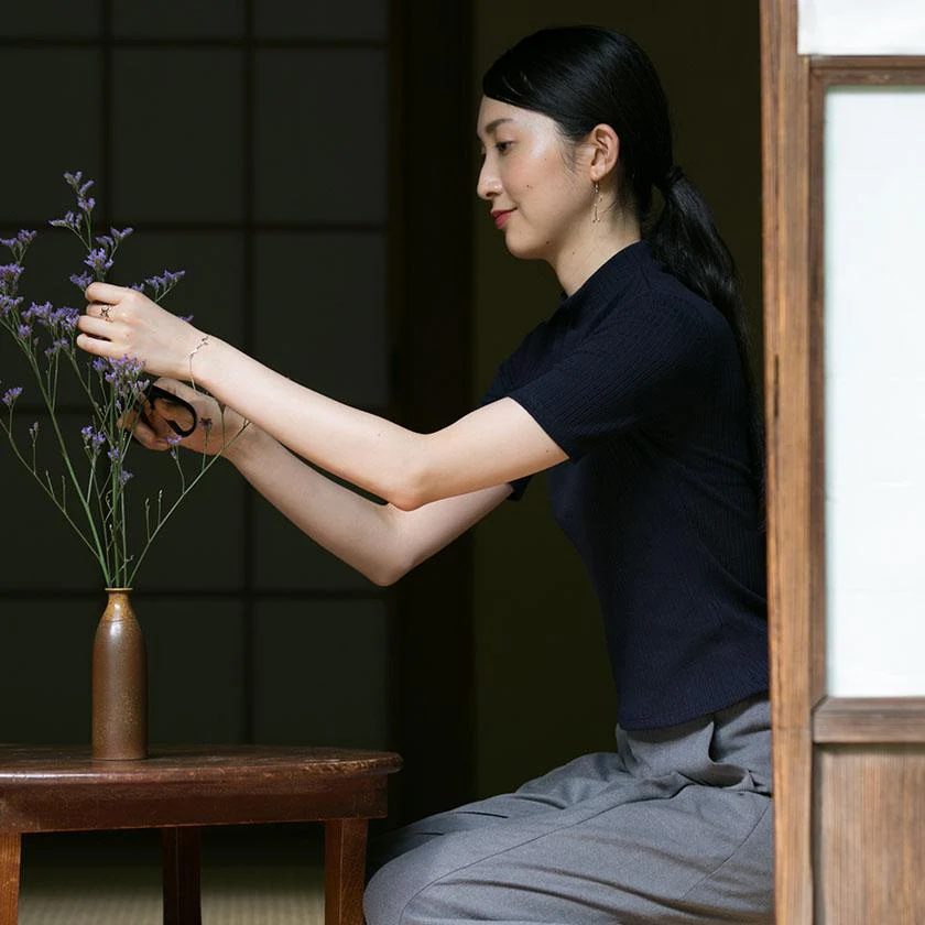 【ピアス】うつくしい シルバー (925) 片耳 | ひらがなアクセサリー | SAORI KUNIHIRO - Image 5