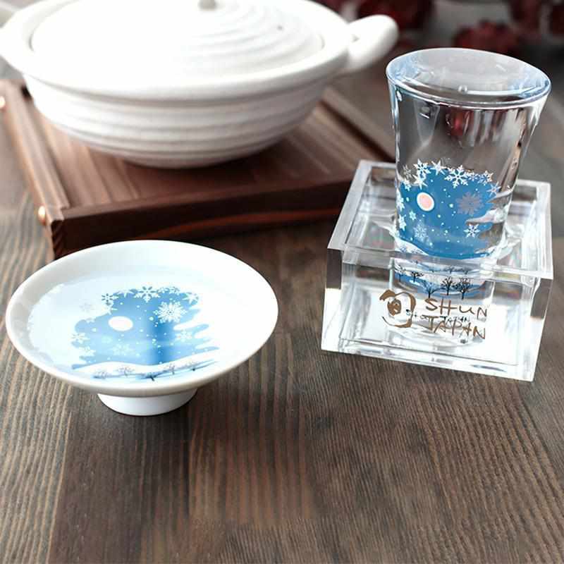 【平盃2点セット】冷感 雪結晶 | 美濃焼 | 丸モ高木陶器 - Image 7