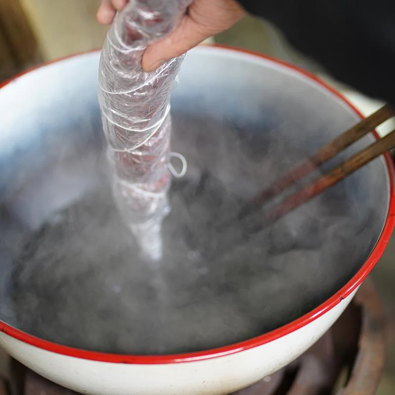 【絞り染め】三毳山麓工房 ストール ナスカ地紋 オレンジ - Image 15