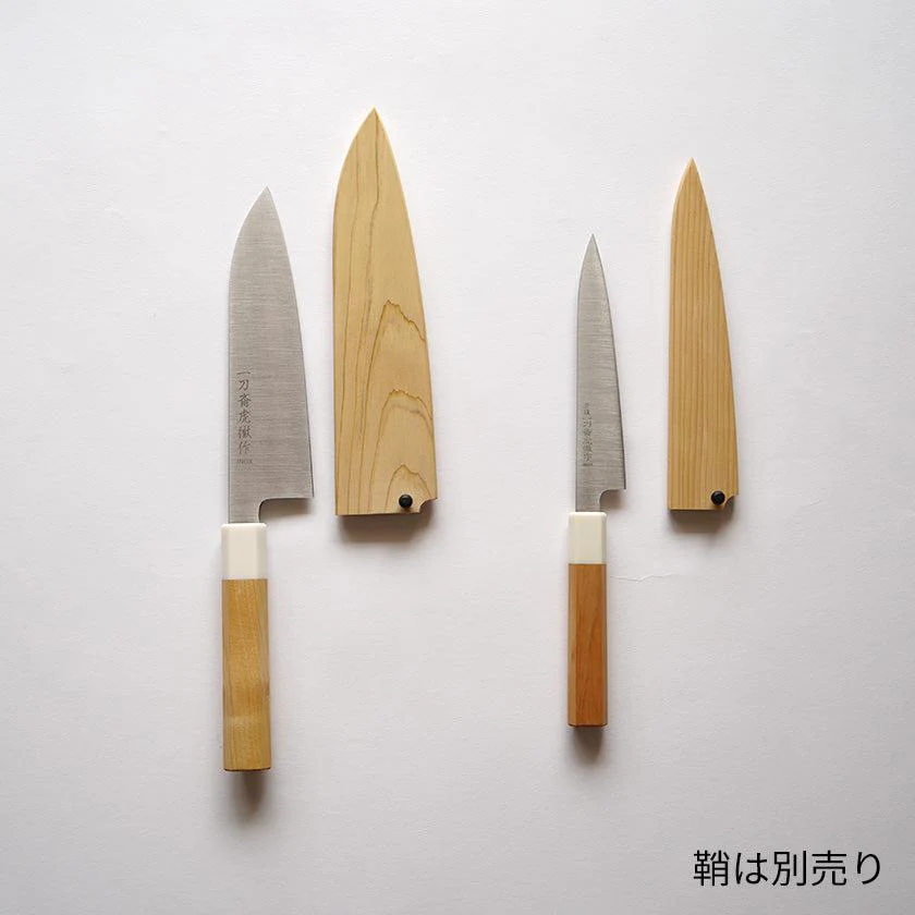 【ペティナイフ】INOX 青森ヒバ (2023年G7サミット記念品) | 堺打刃物|一刀斎虎徹 - Image 10