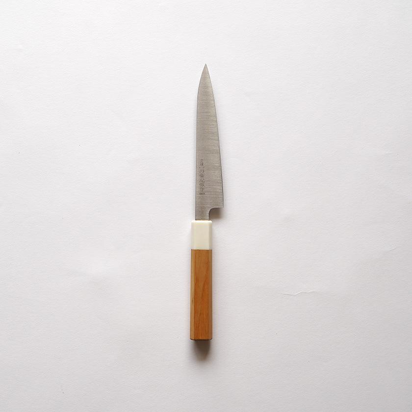 【ペティナイフ】INOX 青森ヒバ (2023年G7サミット記念品) | 堺打刃物|一刀斎虎徹 - Image 3