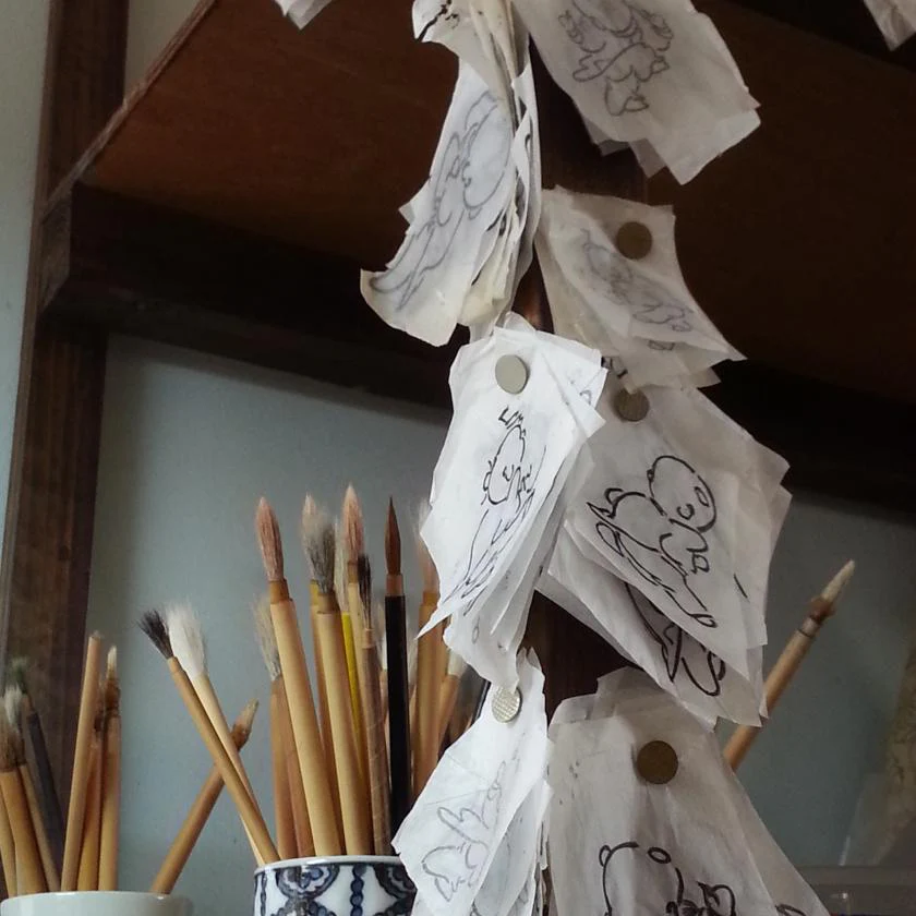 【お皿】丸平小皿 丸紋花絵 | 三川内焼 | 平戸松山窯 - Image 10