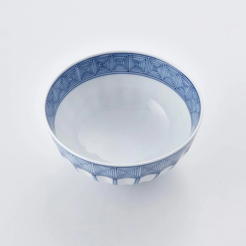 【夫婦茶碗】平戸十草雷紋 | 三川内焼 | 平戸松山窯 - Image 5