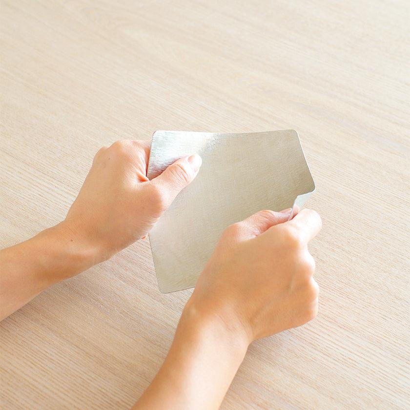 【お皿】すずがみ 11×11cm さみだれ | 高岡銅器 - Image 4