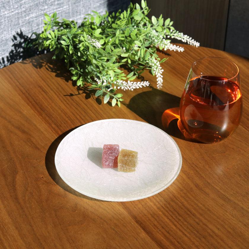 【皿4枚セット】丸皿 100金 & 銀 | 西陣織 | 江村商店 - Image 5
