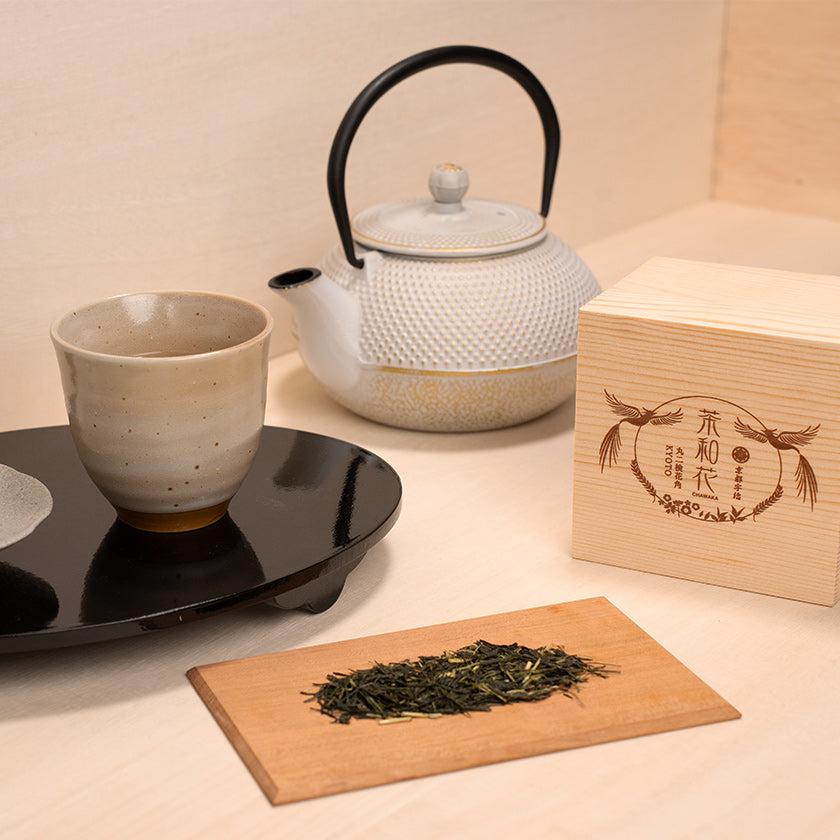 【ギフトセット】茶和花の鞠と煎茶のセット 橘 | 宇治茶とフラワーデザイン | 茶和花 京都宇治 - Image 4